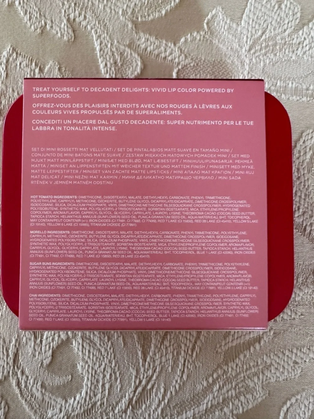 Bite Beauty Bold Bites Mini Matte Lipstick Tin Set of 4 NWT - Picture 11 of 11